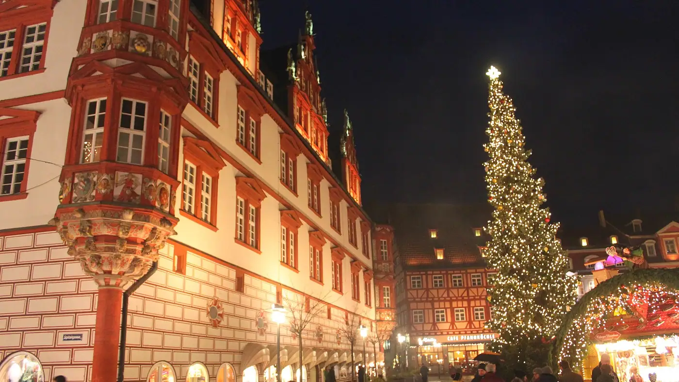 Coburger Weihnachtsmarkt in Coburg
