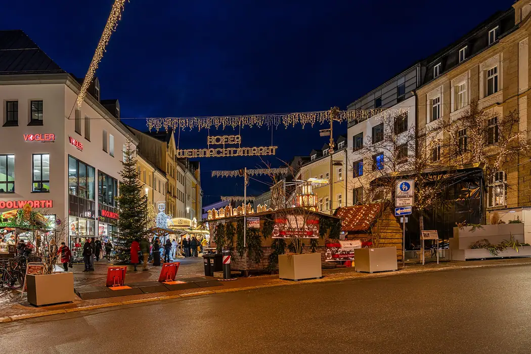 Hofer Weihnachtsmarkt in Hof
