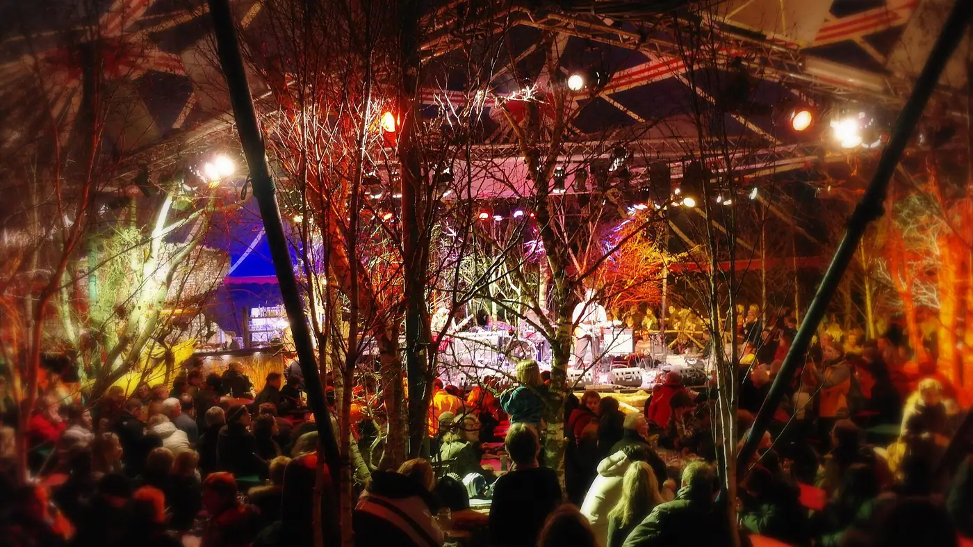Tollwood Winterfestival in München