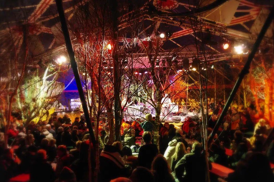 Tollwood Winterfestival in München