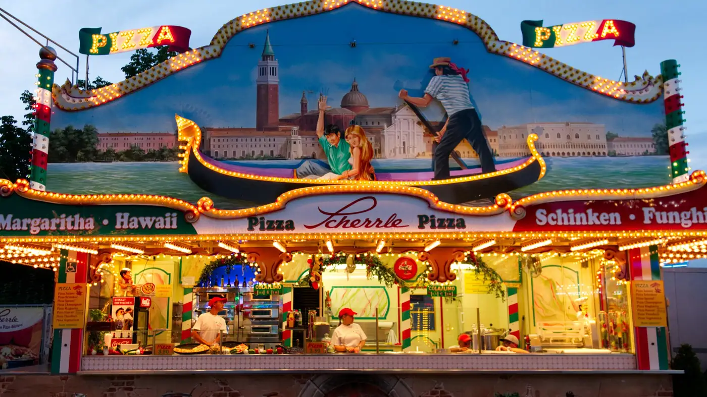 Würzburger Frühjahrsvolksfest in Würzburg